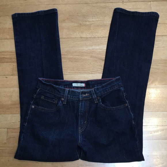 Levi’s Relaxed Bootcut 550 Dark Denim Jeans 8 29 - Picture 1 of 8